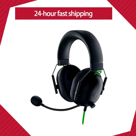 Blackshark V2 X Wired Esports Headset Advanced Passive Noise Cancellation, 7.1 Surround Sound, Hyperclear Cardioid Mic