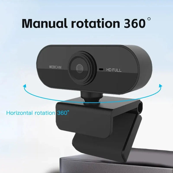 CrystalClear HD Webcam with Mic